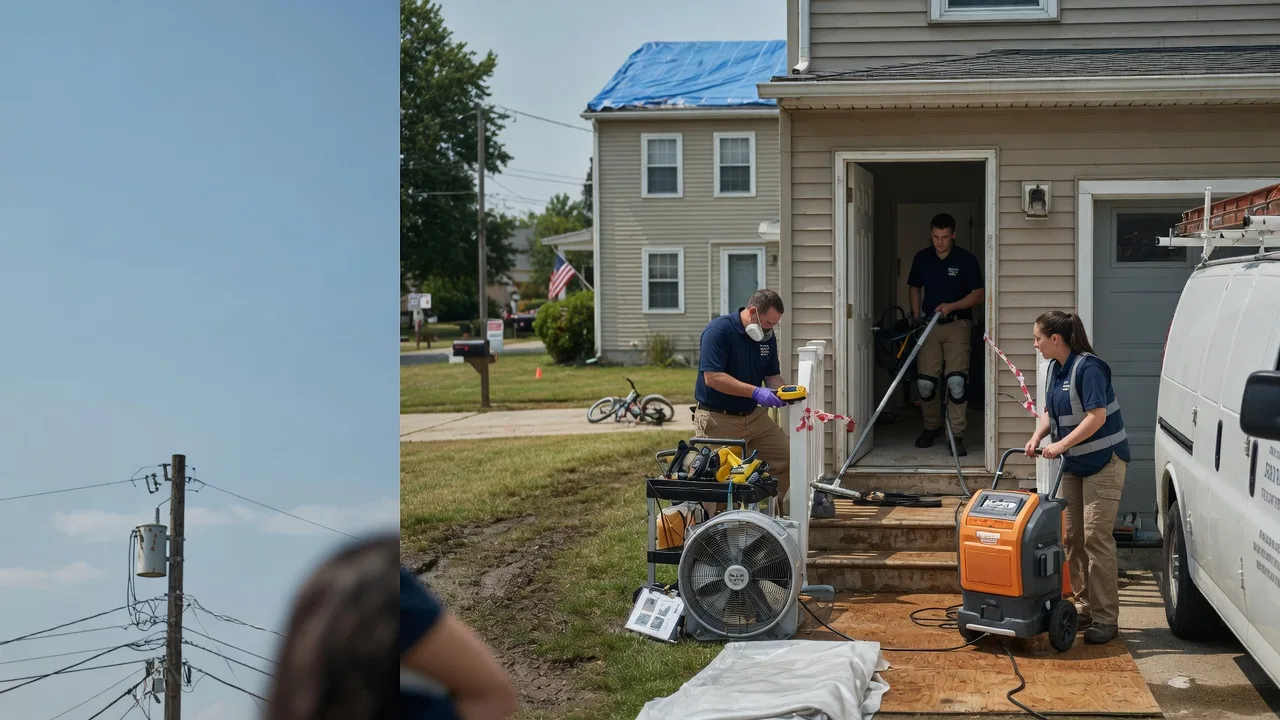 Water Damage Repair in Cromwell, OK near me